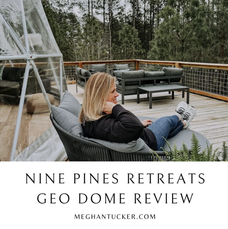 Geo Domes at Nine Pines Retreats {review}